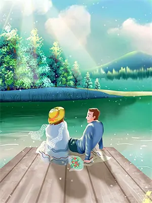 秋水涟涟的意思